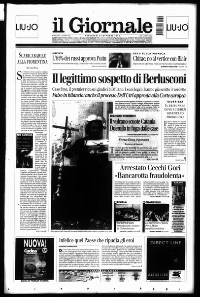 Il giornale : quotidiano del mattino